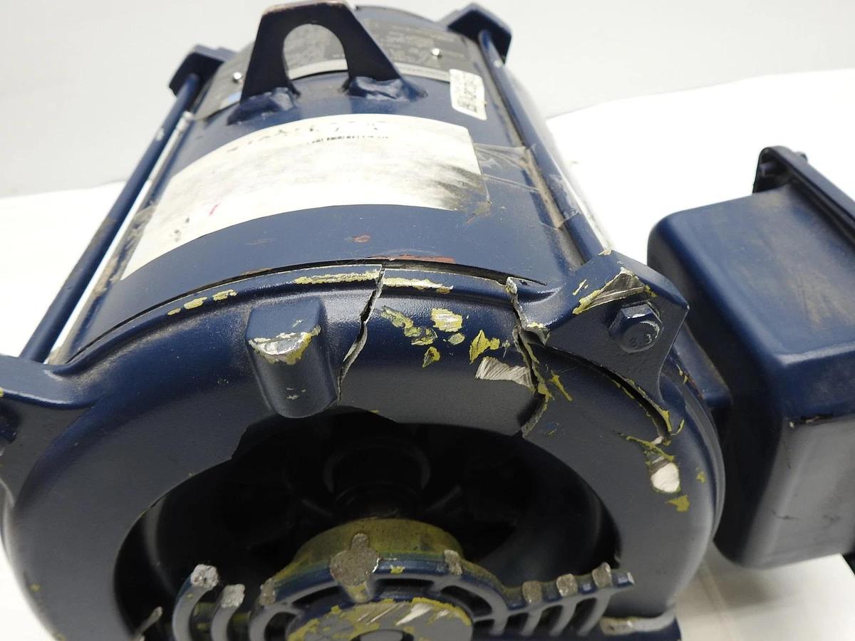 Leeson Marathon Globetrotter GT0013A 184TTDBD6026 5HP Electric Motor NEW CRACKED
