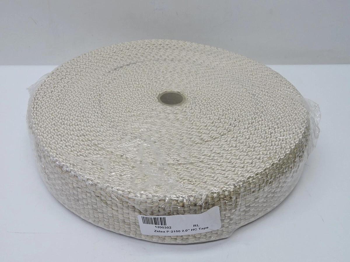 Zetex P-2150 2" HC Tape High Temperature Gaskets, Seals, Pipe Insulation (100')