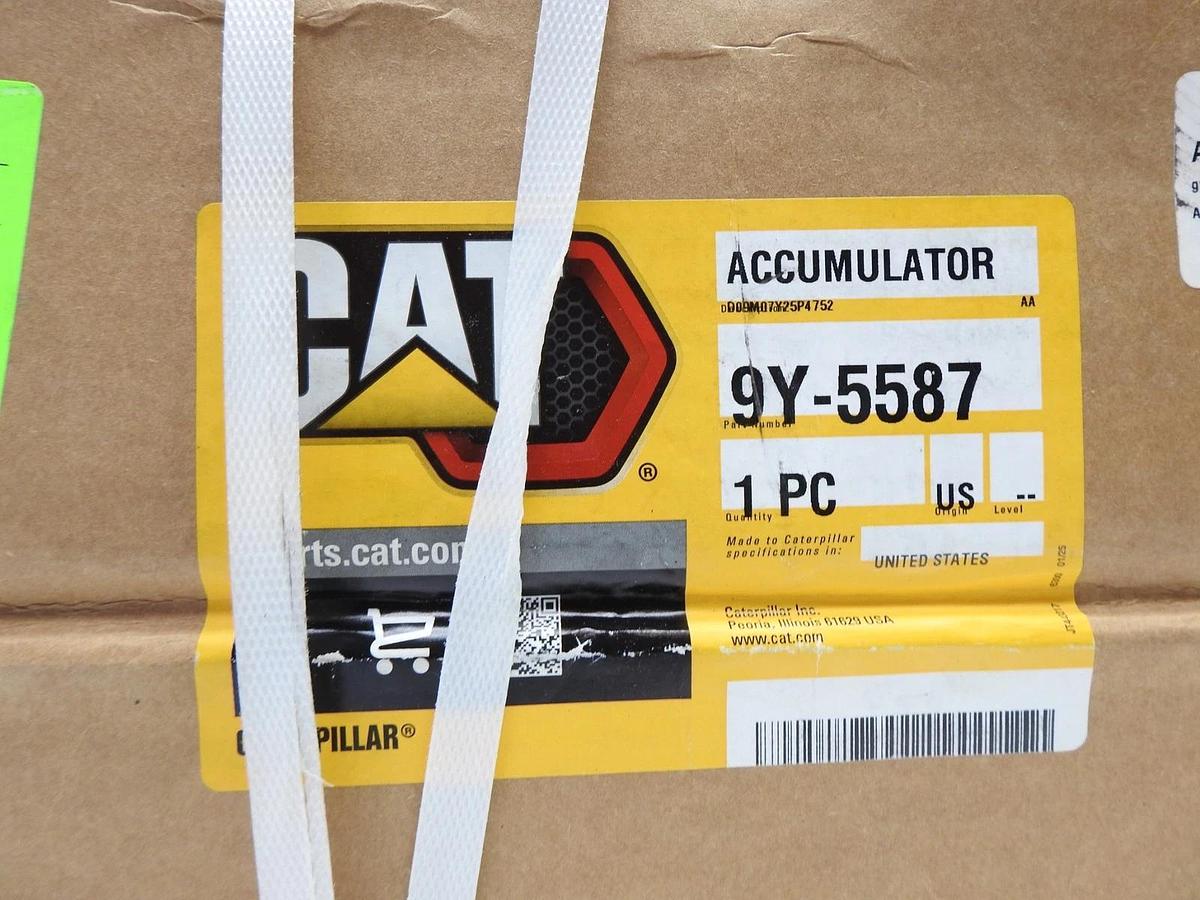 GENUINE New CAT 9Y-5587 Turbocharger Accumulator 3.79 Liter 9Y5587 OEM NO CORE!