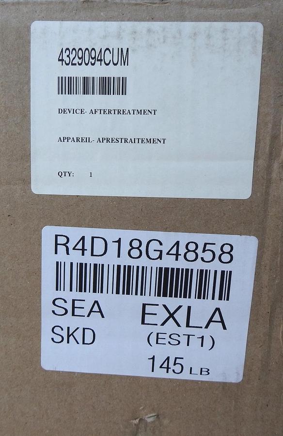 OEM Cummins 4329094 ISX SCR Selective Catalytic Reduction Aftertreatment Device