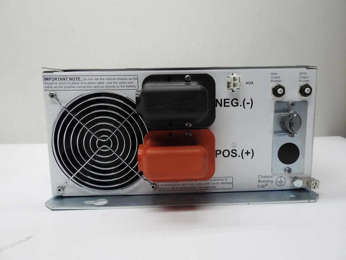 Sensata Technologies 12NP18, 1800 Watt, 12V Inverter /75 Amp PFC Charger - NOB!