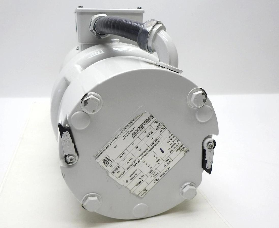 Baldor SuperE Washdown Motor 2HP, w/ 50BK0300B01 DBEC-10-MA-230 CLUTCH 031916