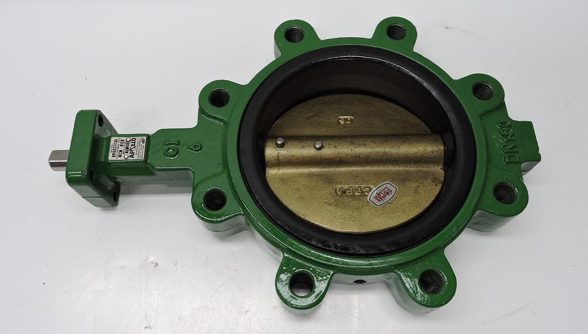 Apollo LC149 Series 6 in. Cast Iron Lug EPDM 10 Position Handle Butterfly Valve