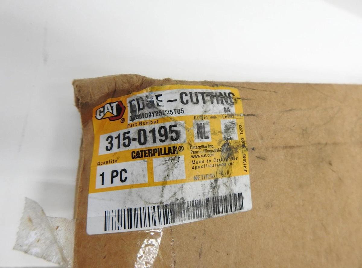 CAT 315-0195 Long Cutting Edge 188.2mm for Hydraulic Teeth Pulverizer GENUINE!