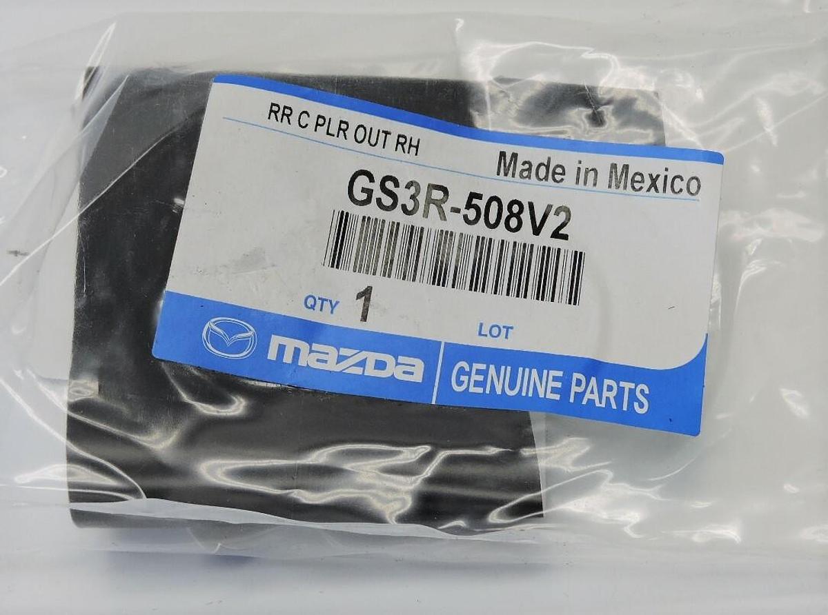 OEM Mazda 09-13 6 Exterior-Rear-Black Out Tape Right GS3R508V2 GENUINE!