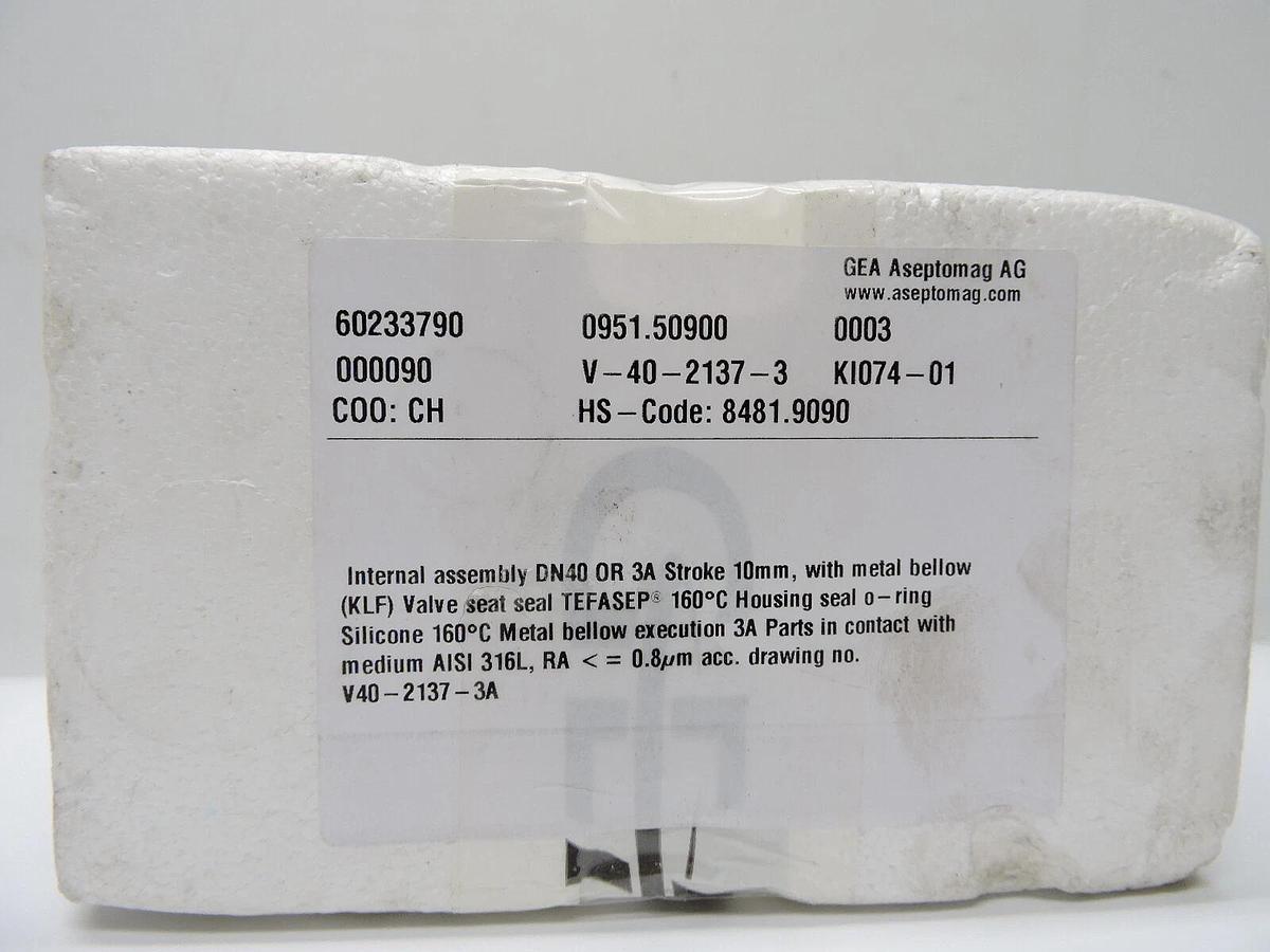 GEA Aseptomag AG V-40-2137-3 - 0951.50900