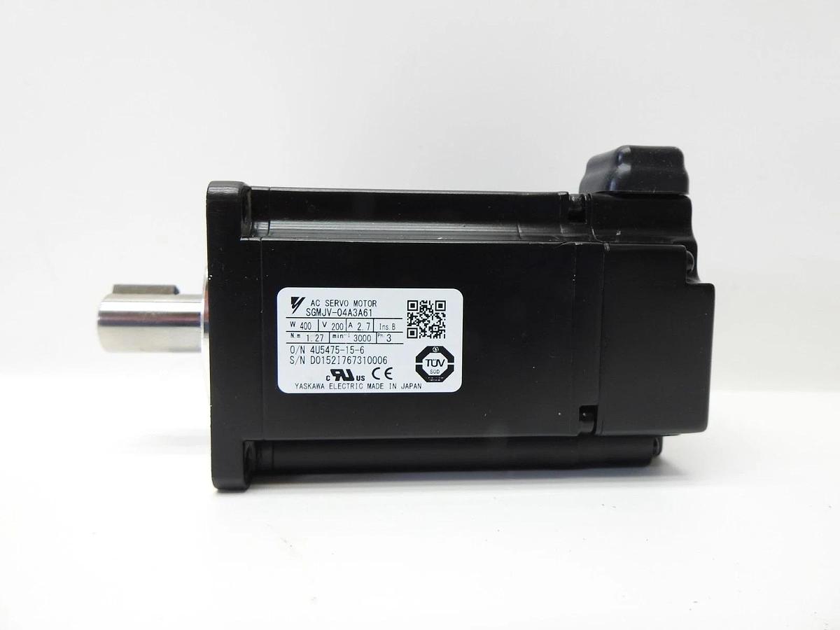 YASKAWA ELECTRIC SGMJV-04A3A61 Servo Motor Sigma 5 200 VAC ~ USA SHIPPED ~
