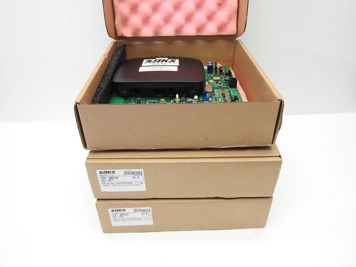Lot of 3 Doorking DKS 1800-010 Telephone Entry System Expansion Board AS IS READ