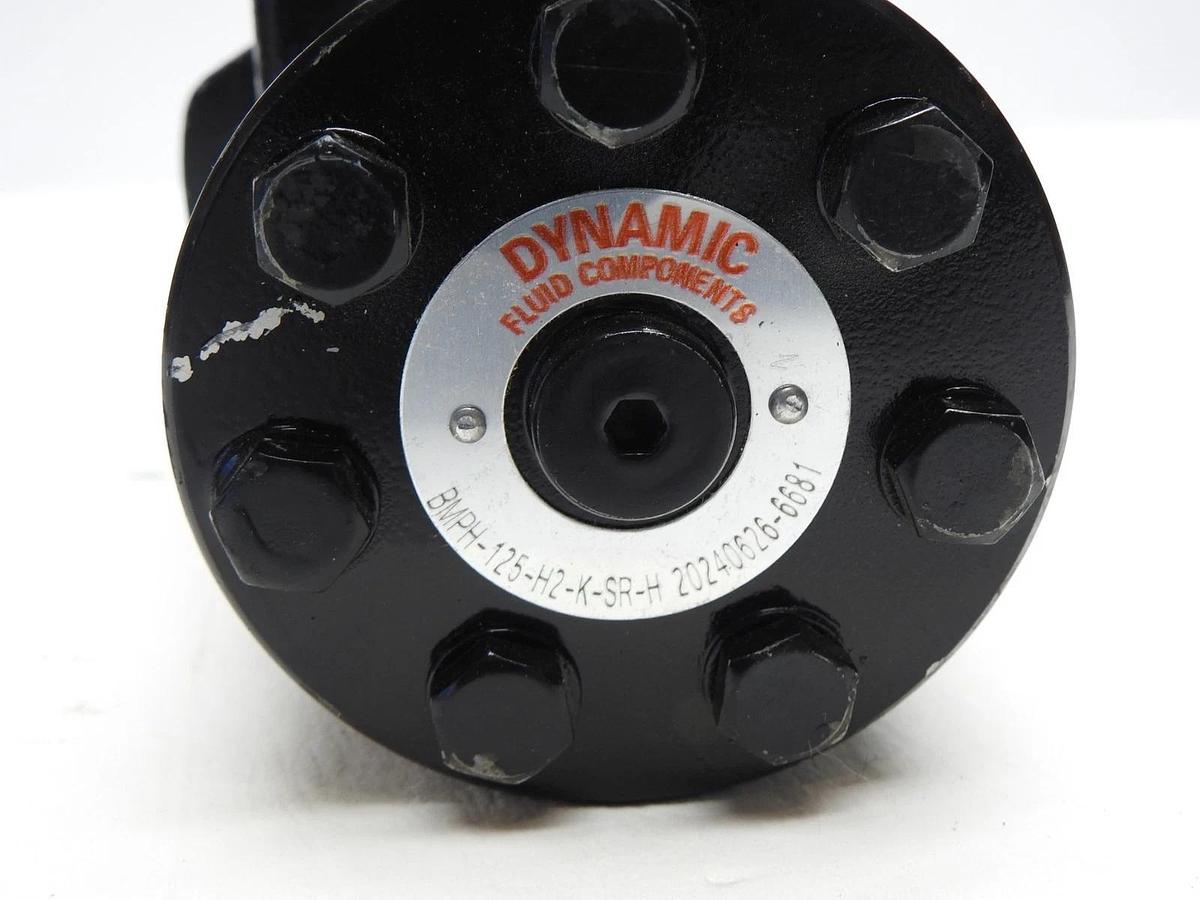 Dynamic LSHT 120cc Motor BMPH-125-H2-K-S (490RPM, SAE A 2-Bolt Mount, 1" Bore