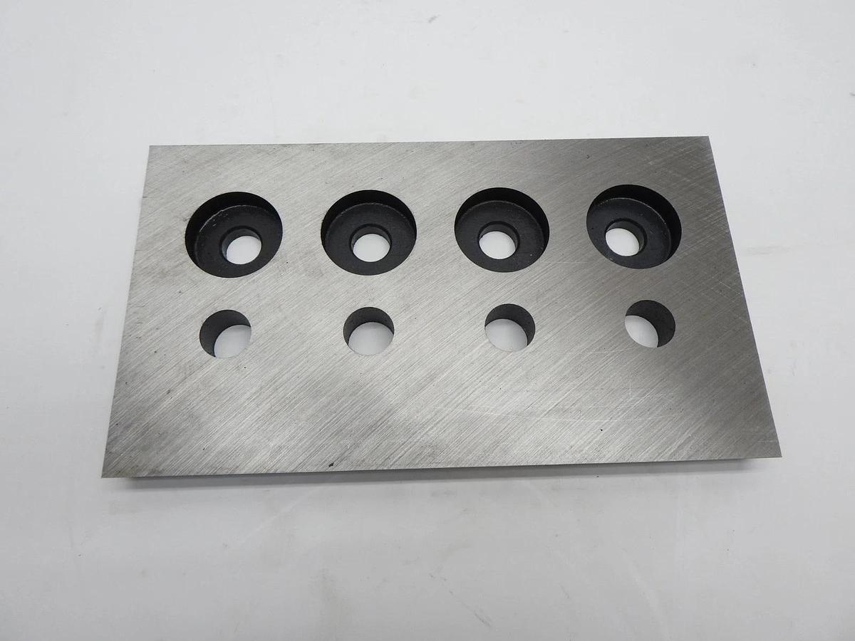 Vermeer Chipper Knife Blade M1016715 (Length: 8.75, Height: 4.75") 8 Hole