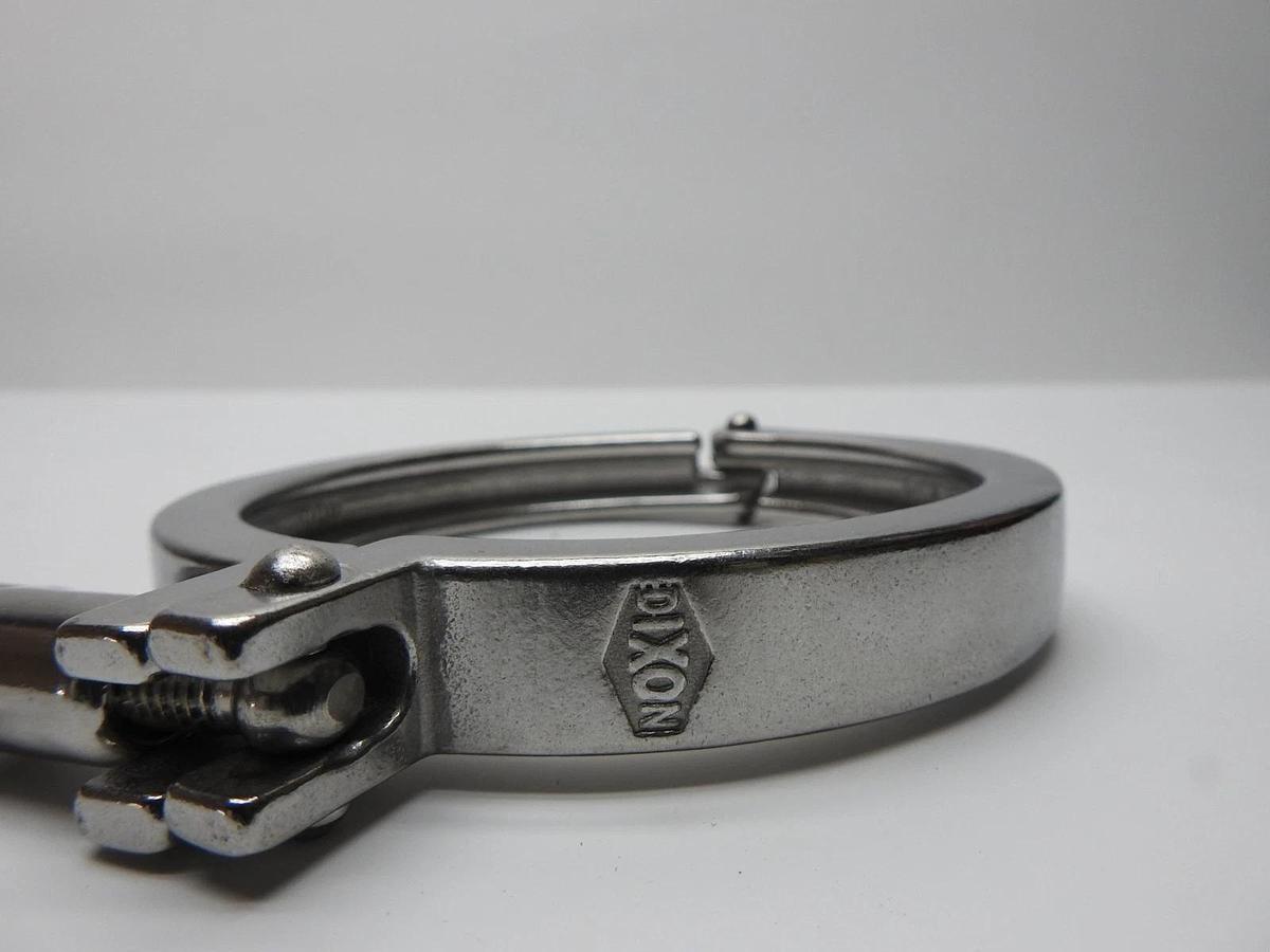 Lot of 18 - Dixon Sanitary 4" Tri Clamp Single Pin Stainless Steel - NEW