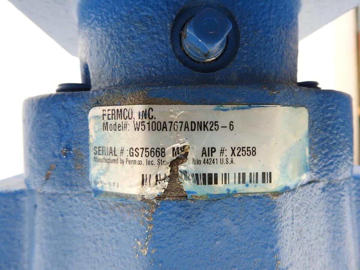 Genuine Permco W5100A767ADNK25-6 W5100 Series Hydraulic Pump Motor NEW