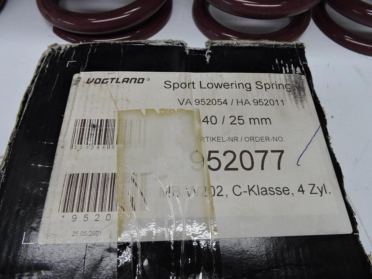 Vogtland sport lowering springs 952077 for Mercedes Benz C-Klasse NEW USA