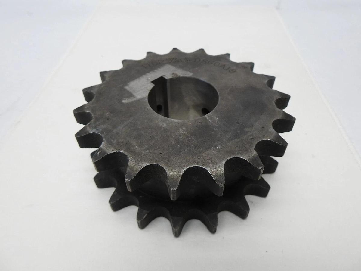 Martin DS60A19 Double Single Reborable Roller Chain Sprocket - NEW OLD STOCK