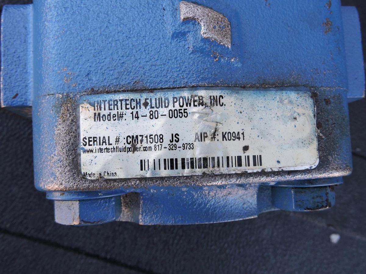 Intertech Fluid Power 14-80-0055 PERMCO 900 RPM Test Hydraulic Pump Motor