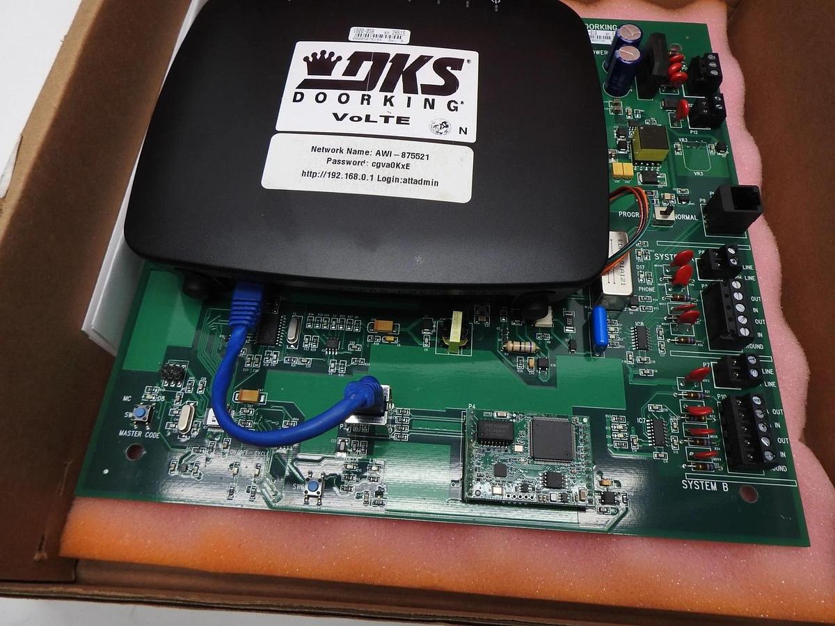 DKS Doorking 1800-058 Cellular Control Board - AS IS UNTESTED -