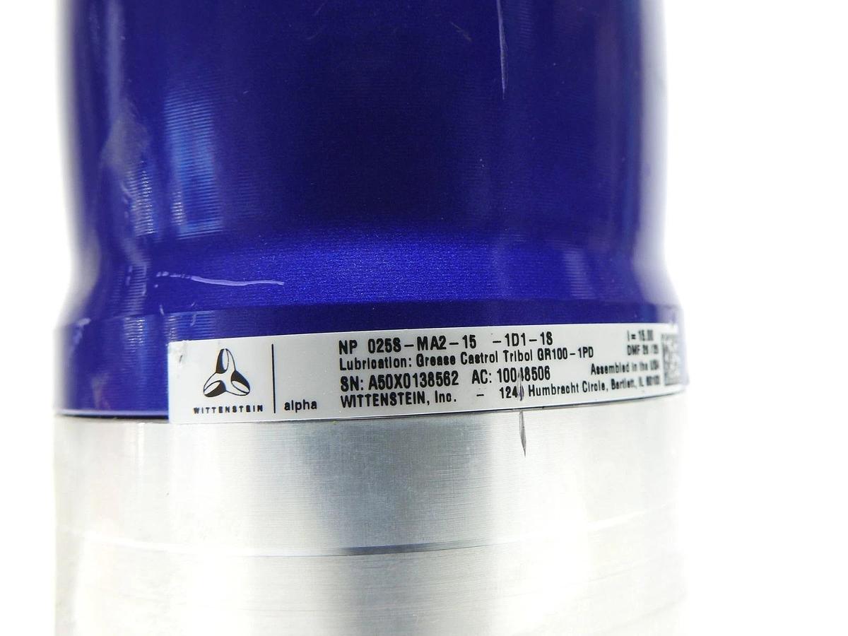 Wittenstein NP Planetary Gearbox NP 025S-MA2-15-1D1-18 | 025S-MA2 - NOB NEW!
