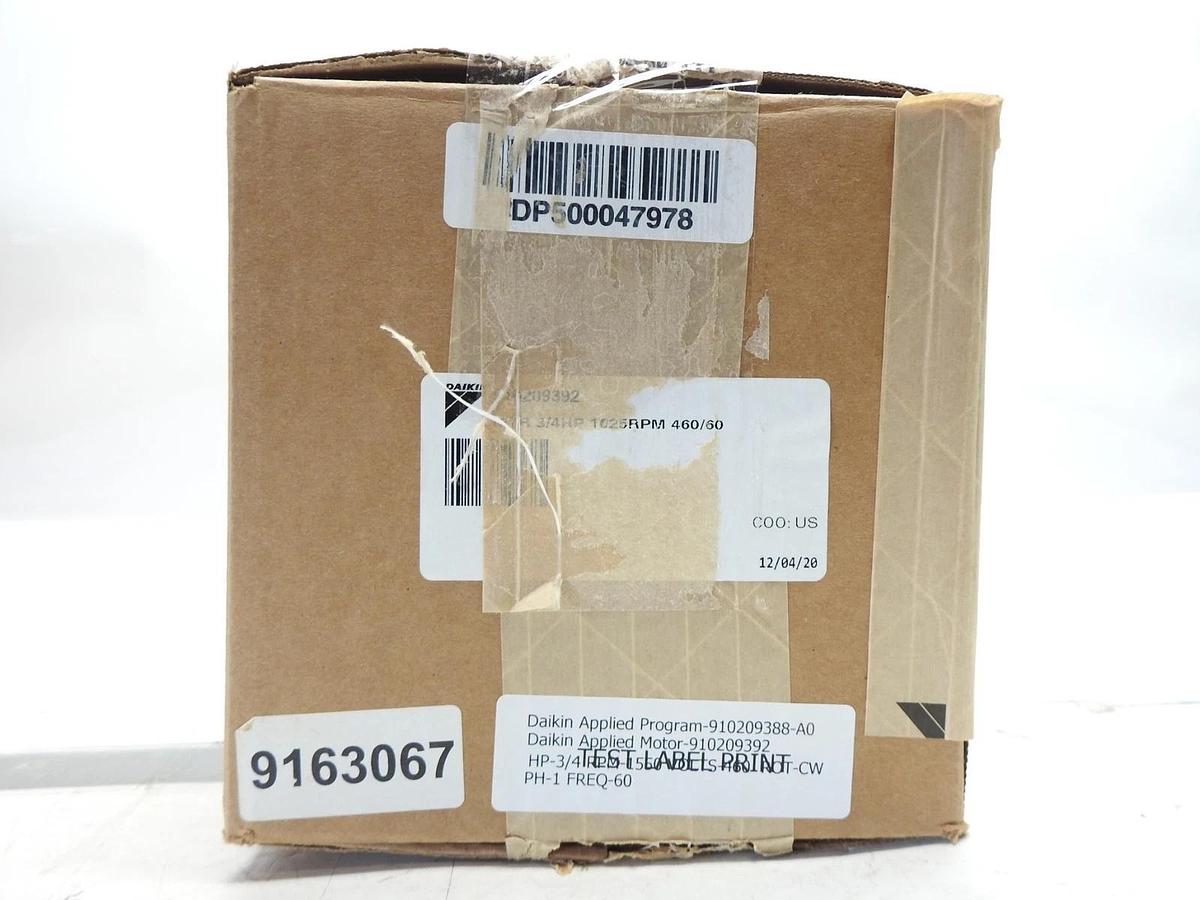 Daikin Genteq 5SME39SS HK013 Motor 3/4 HP, 460V, 1625 RPM GENTEQ - ECM 142R NEW