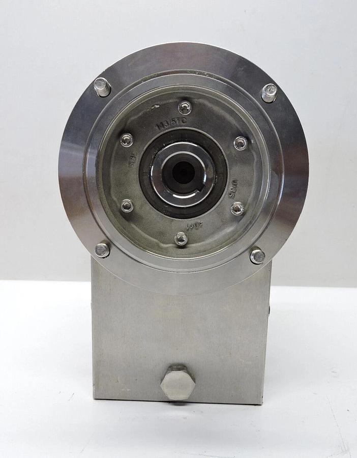 CLEAN-GEARTECH STAINLESS STEEL WORM GEARBOX – I85 (R = 1/96, DIA: 1.5) - NOB NEW