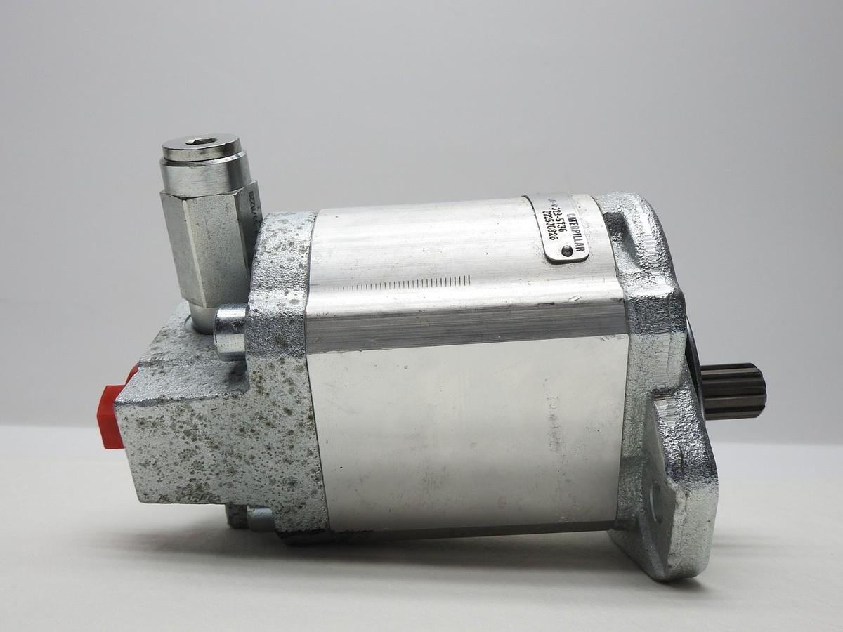 CAT 329-5736 Gear Pump for Wheeled Excavator Gear and Pilot Pumps - OEM NEW!