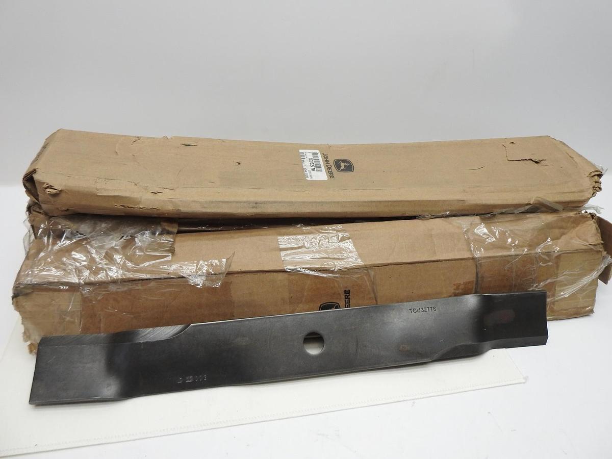 x5 John Deere TCU32778 Mulch Mower Blade fits 8800A - OEM NEW