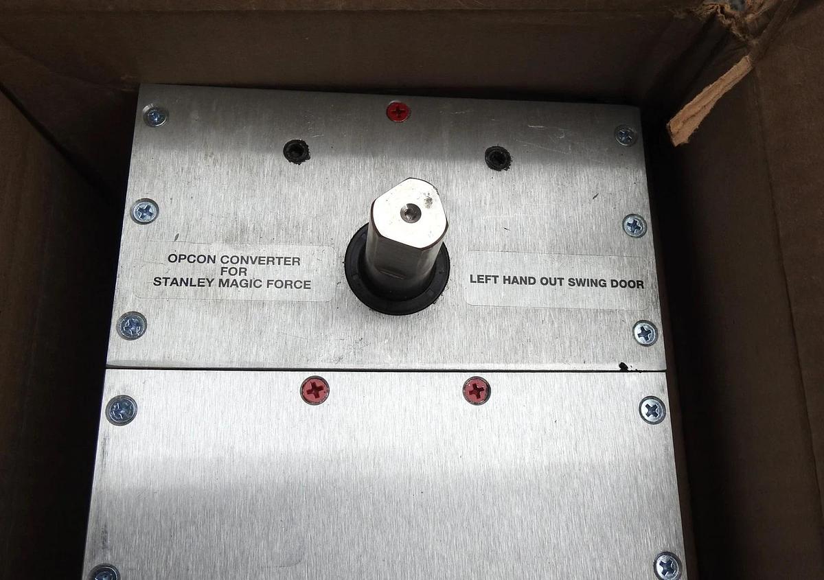 Opcon Converter for Stanley Magic Force Door Automation LEFT HAND OUT SWING DOOR