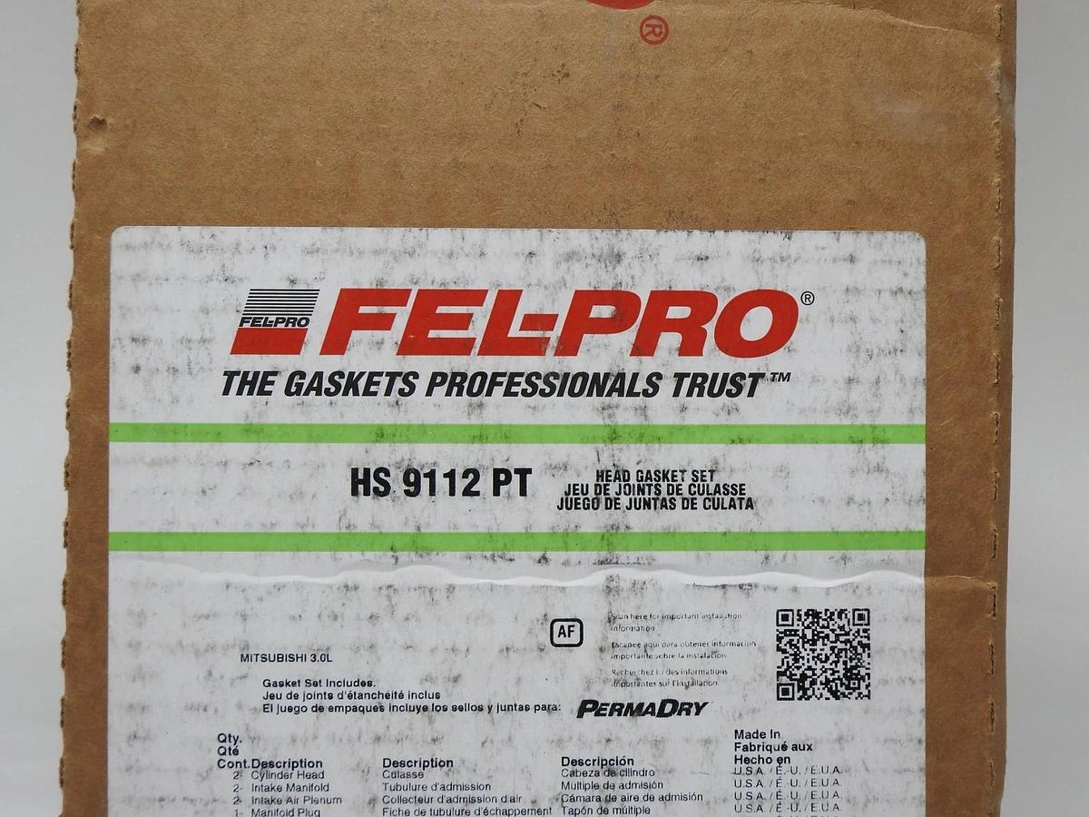 FEL-PRO HS 9112 PT Head Gasket Set - OEM NEW!