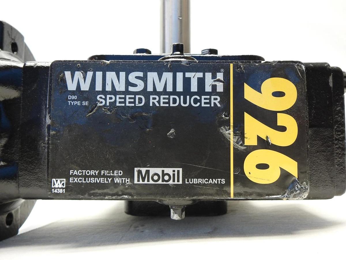 Winsmith 926 Gear Speed Reducer D90, Gearbox 926MDNS522X0FA, 926MDN, 40:1