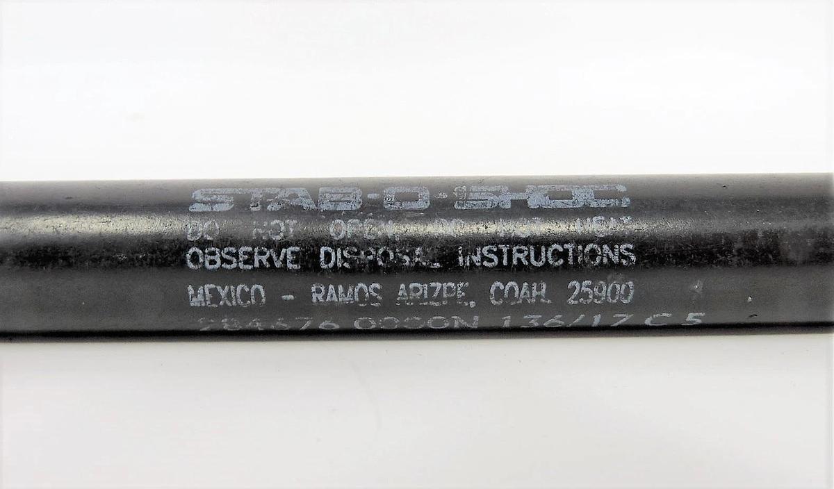 Stabilus Stab-O-Shoc Gas Shock Strut 284676 - 0000N 168/17 -- 13 1/4" OA Length