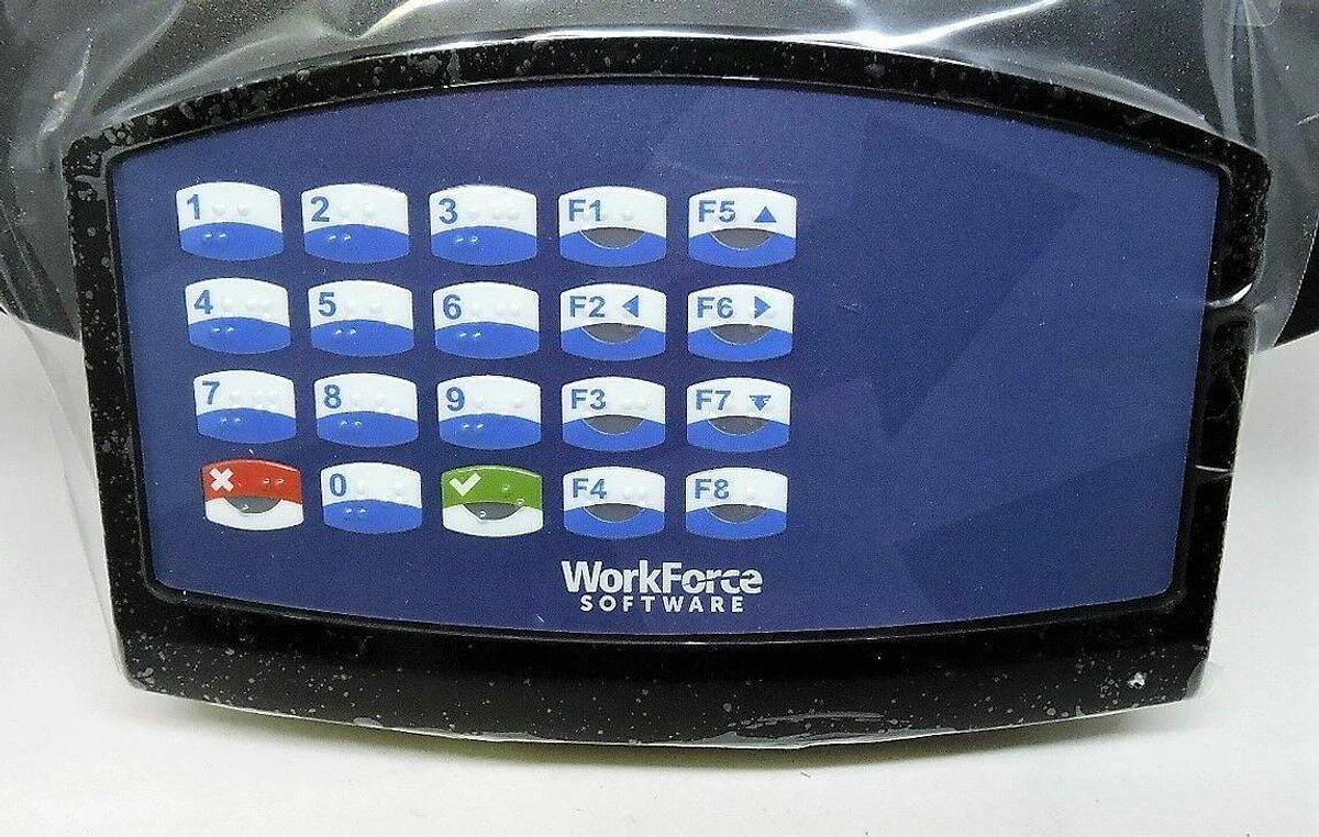 ATS PeoplePoint Workforce Linux OS v EMPCENTER W5034 Biometrics TimeClock