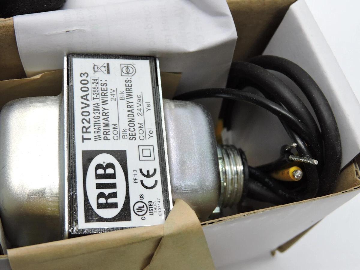 (Lot of 5) RIB TR20VA003 SECONDARY WIRES 24V TRANSFORMER - NEW