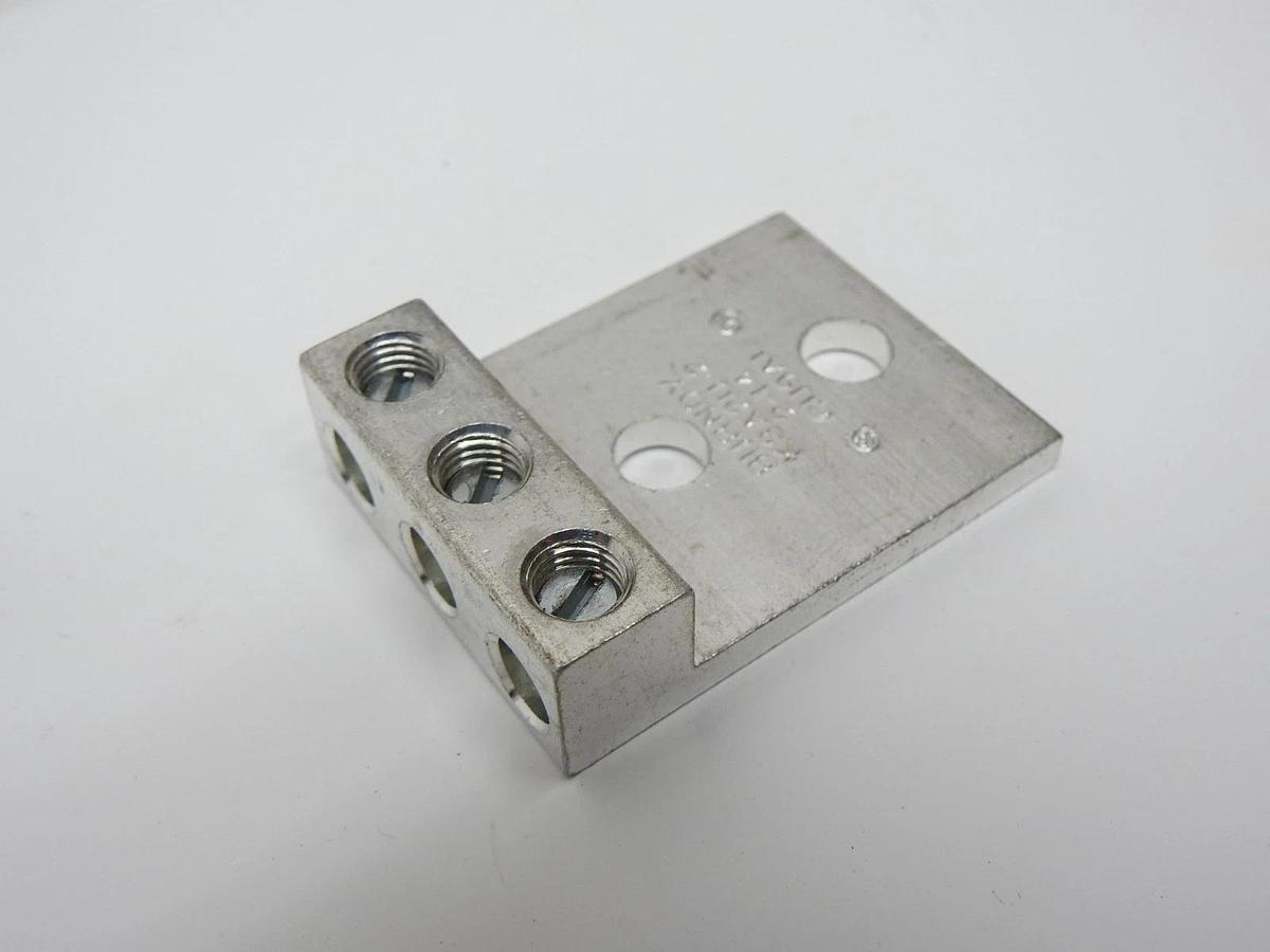 Box of 6 - Burndy K3A2U2 2 to 14 AWG, 3 COND Aluminum Universal Terminal