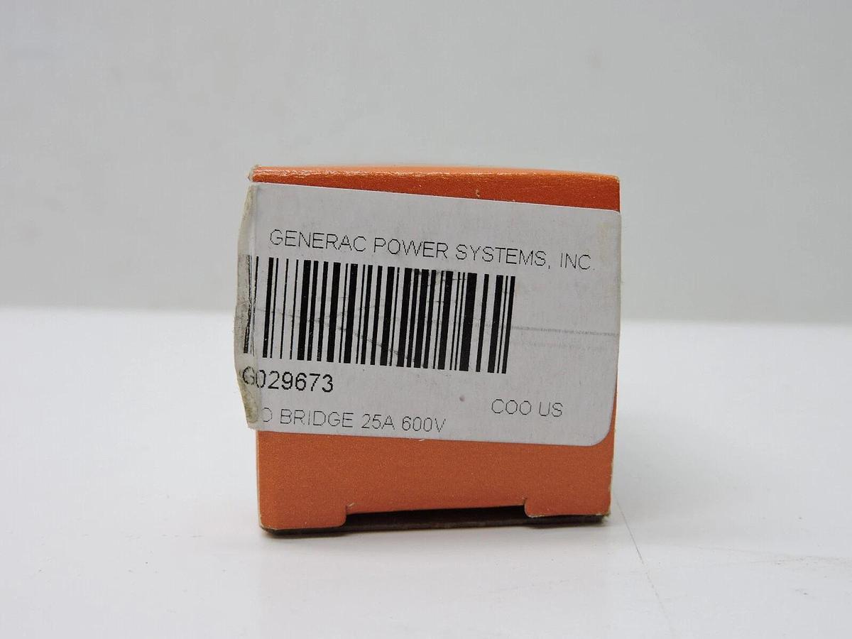 GENUINE Generac Dio Bridge 25A 600V G029673 - NEW OEM!