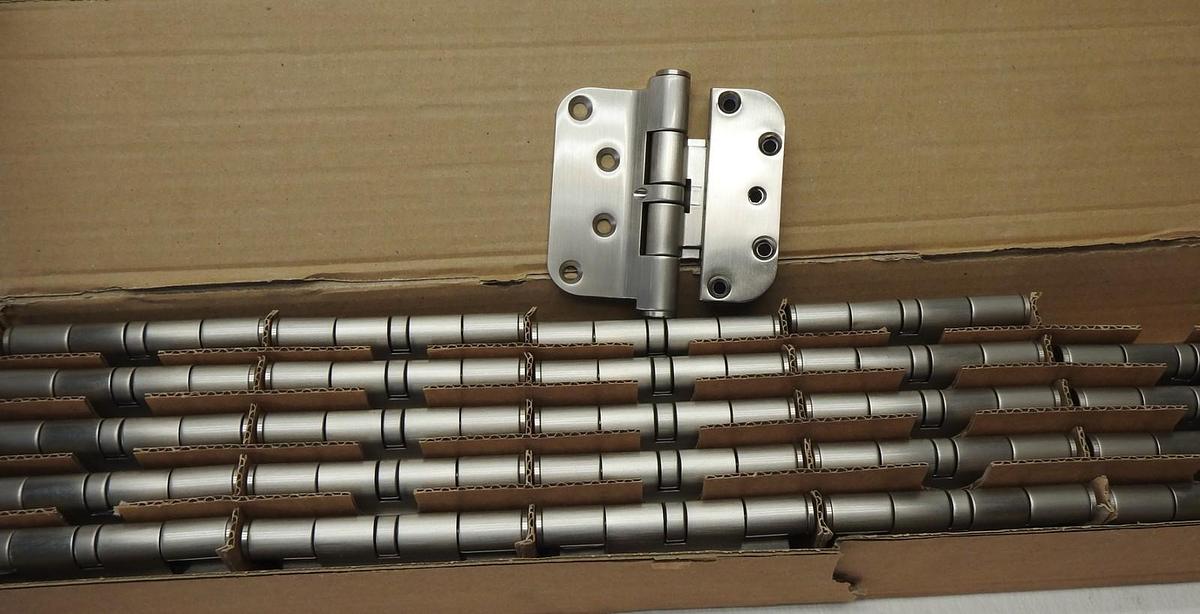 HOPPE F42 Satin Nickel Adjustable Hinge MHA-M3535-101 (25/Box) - NEW!
