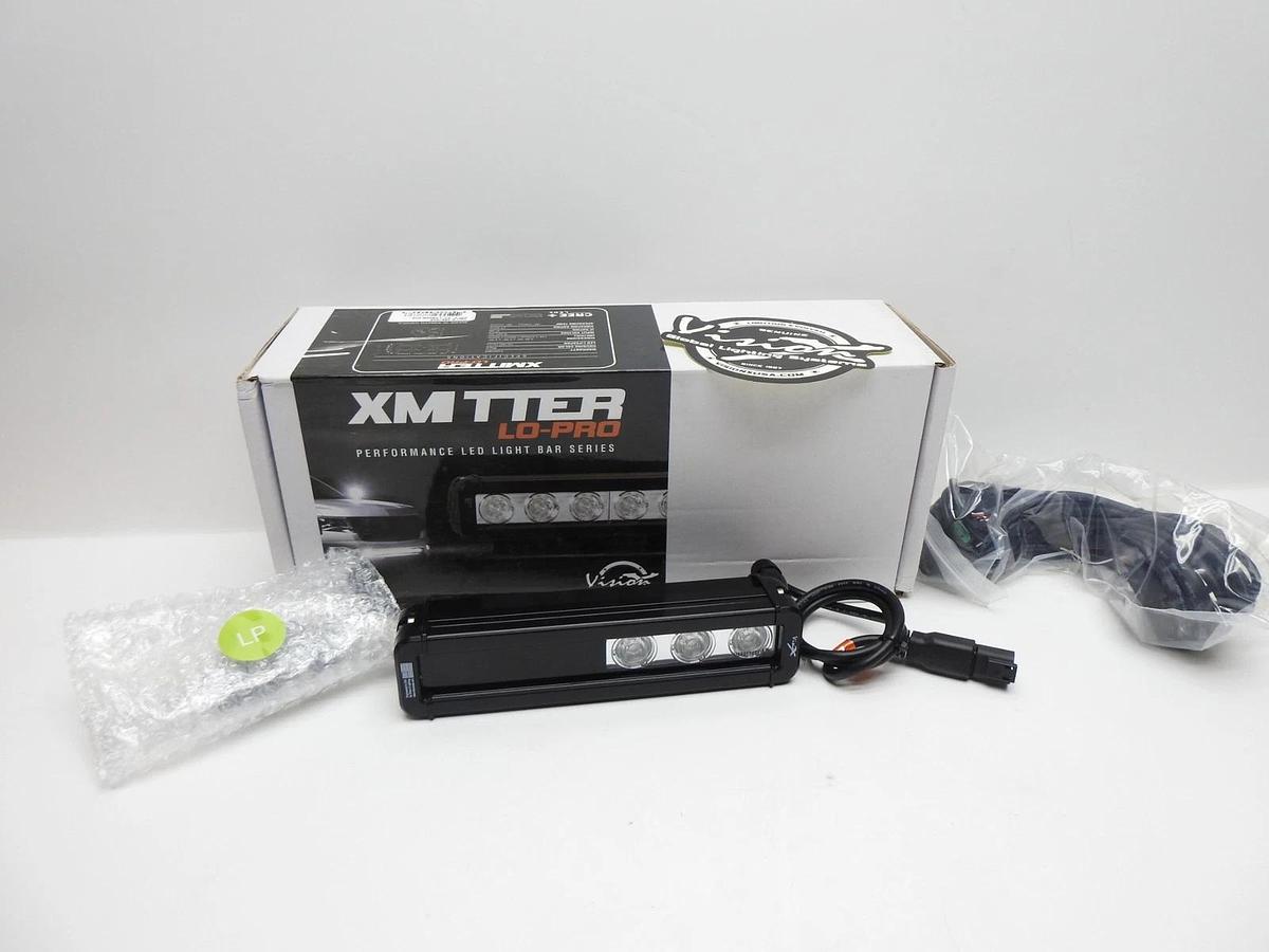 VisionX 9" Low Profile 3 Blue Strobe and 2 Hertz Flasher Combo Strobe Light NEW!