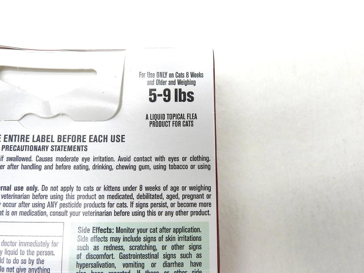 (3 Boxes) Adventure Plus for Cats Cat Flea Medicine Topical Drops 5-9 Pounds 859837005197