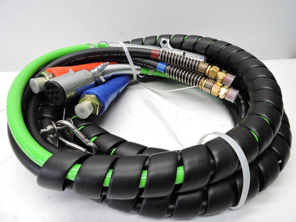 S&S Newstar S-23890 3-in-1 Air/Electric Hose Kit 12ft | S23890 | 0643553403524