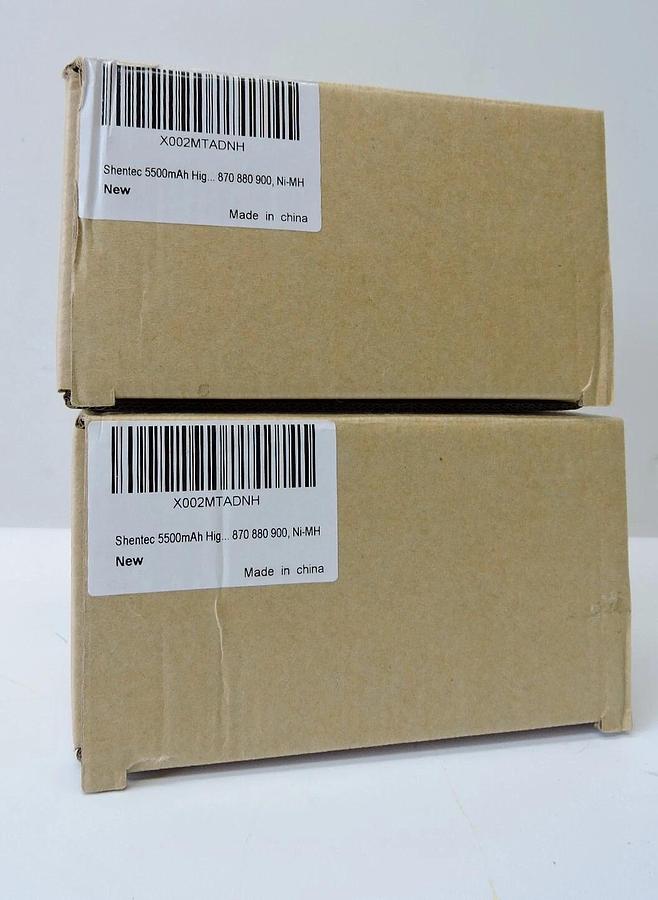 (2) Shentec 5500mAh High Capacity 14.4V Battery Compatible with iRobot Roomba