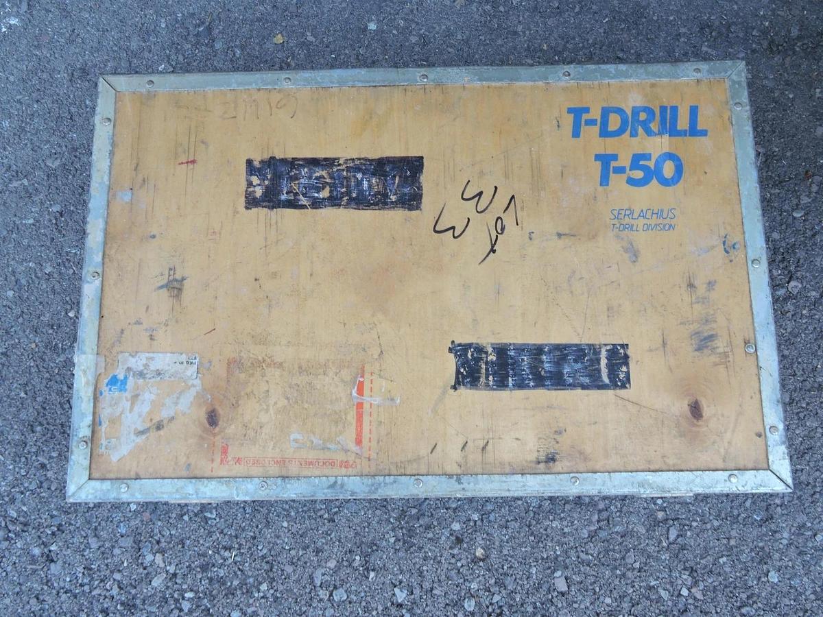 T-DRILL T-55g / T55G PORTABLE COLLARING MACHINE COPPER w/ Accessories!