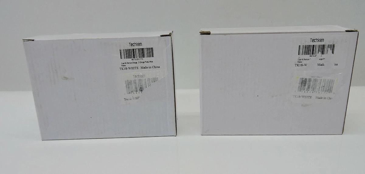 (2) - Dual Charger Charging Dock Station + 2 Battery For Wii / Wii U Controller