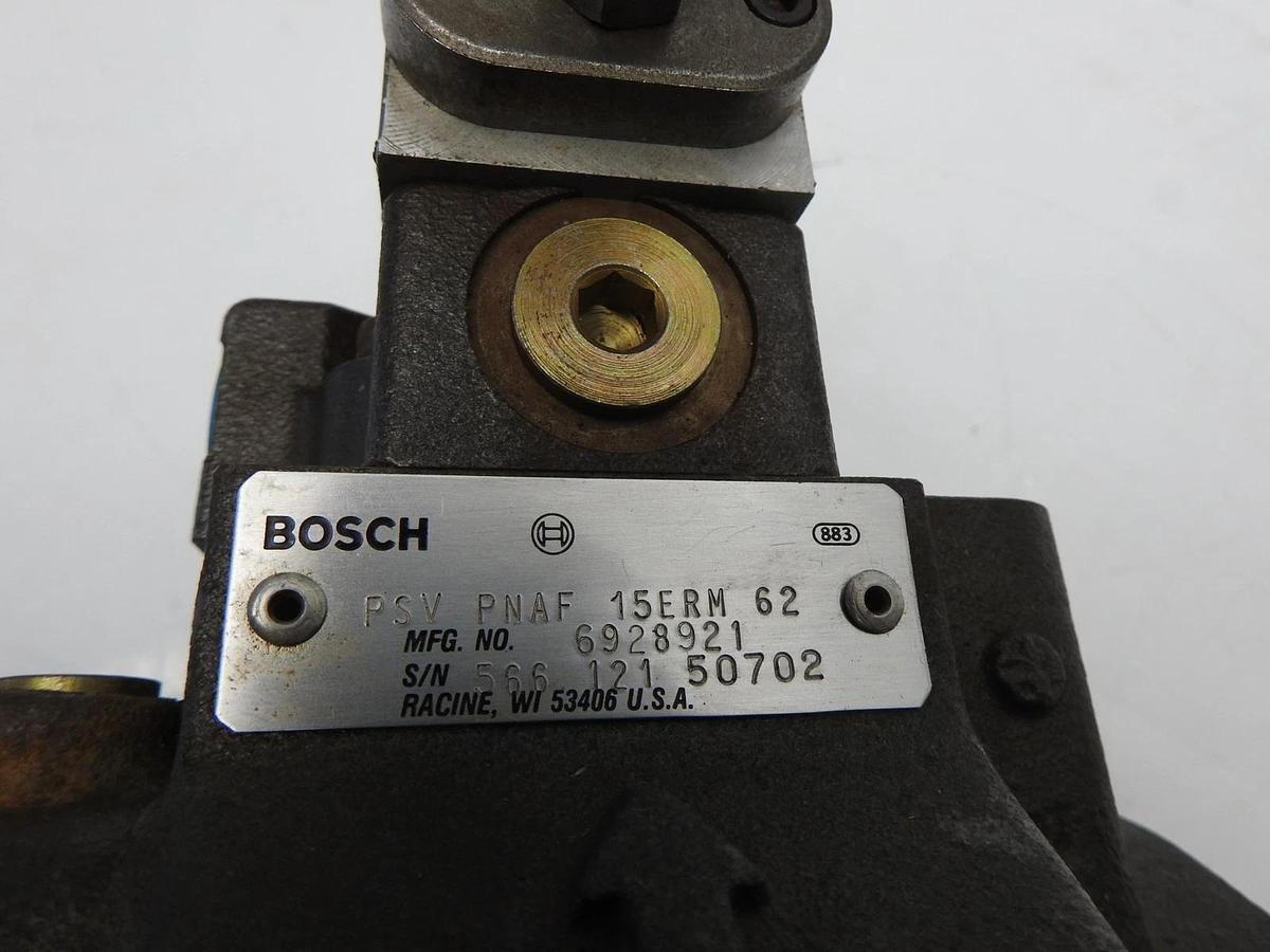 Bosch / Racine 6928921 Vane Pump Assembly PSVPNAF15ERM62 Hydraulic - OEM NEW!