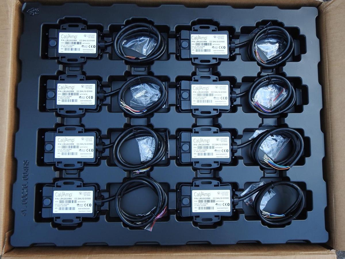 8/pk CalAmp LMU-2630 4G/LTE Cat M1 BLE 20-Pin Connector LMU2630MB Fleet Tracker