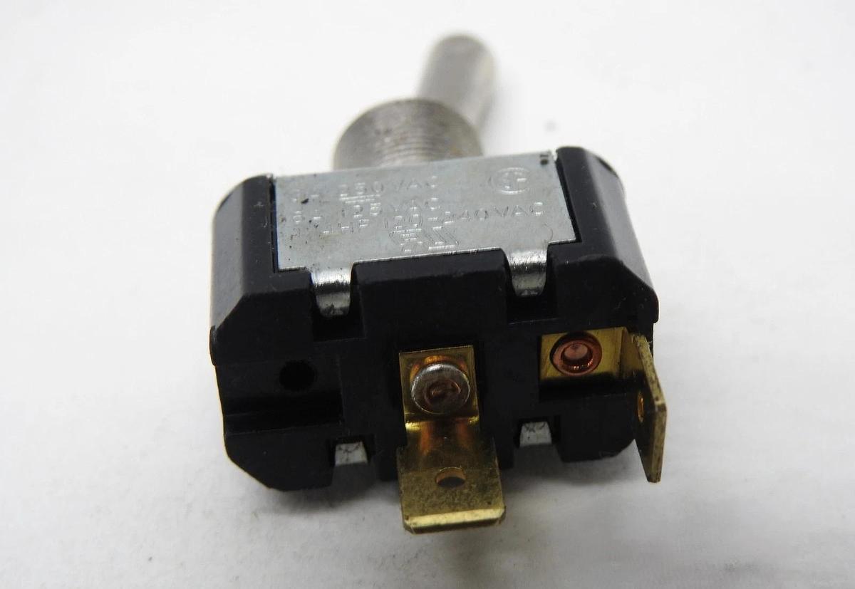 OEM Carling Toggle Switch On/Off 6A 125VAC, 1/4 HP 120-240VAC, 3A 250 VAC - NEW