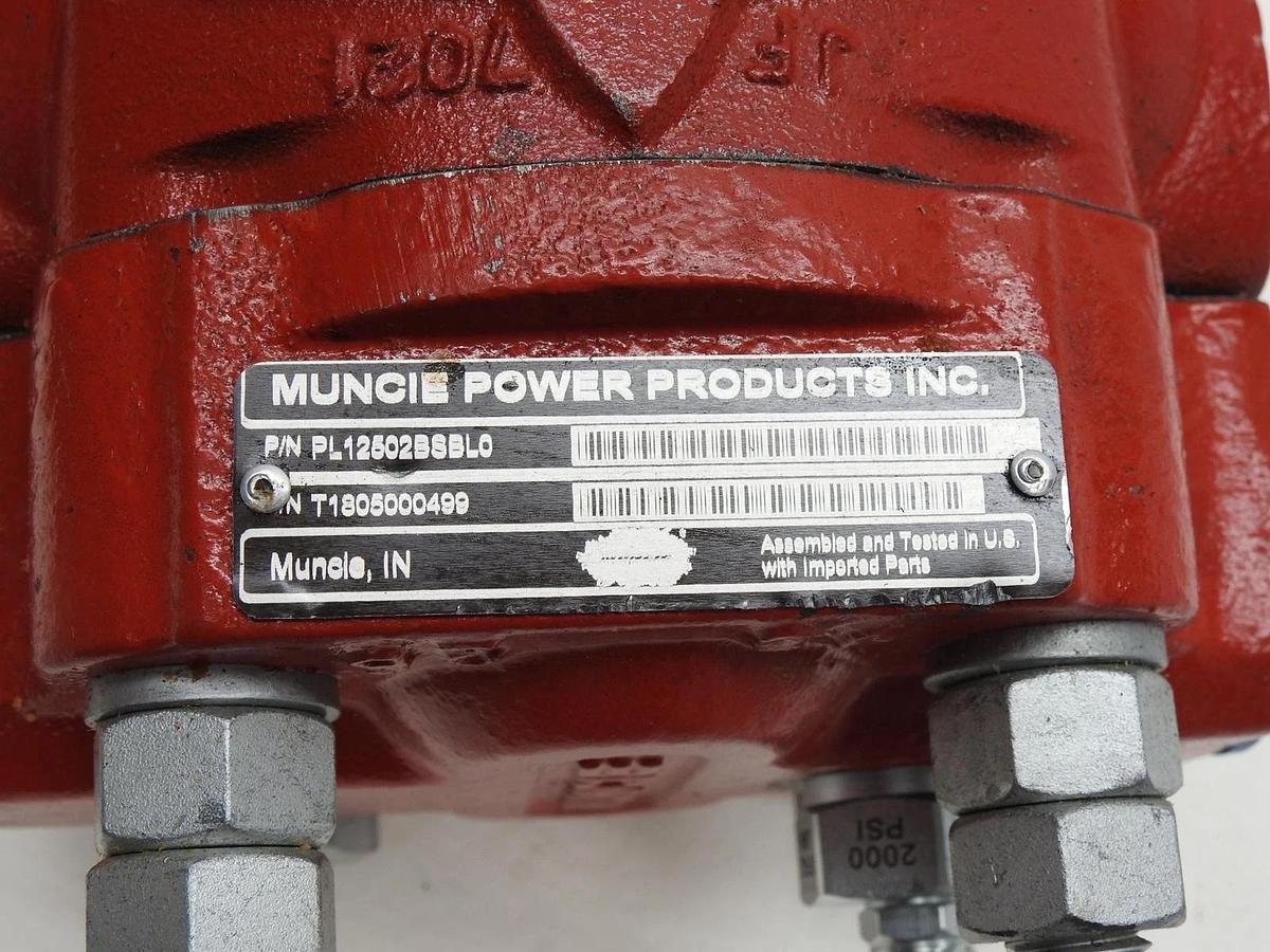 Muncie PL Series Hydraulic Pump PL1-25-02 BSBL0 6 Bolt, 13T Spline PL12502BSBL0