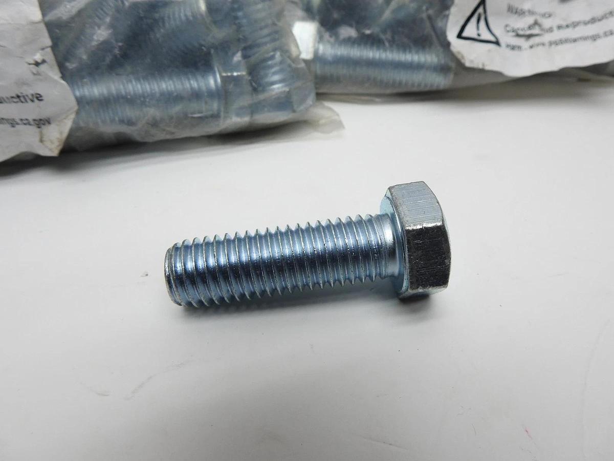 Imperial 5/8"-11 x 2" Grade 5 USS Hex Head Cap Screw Zinc Plated, Steel, 25 PK