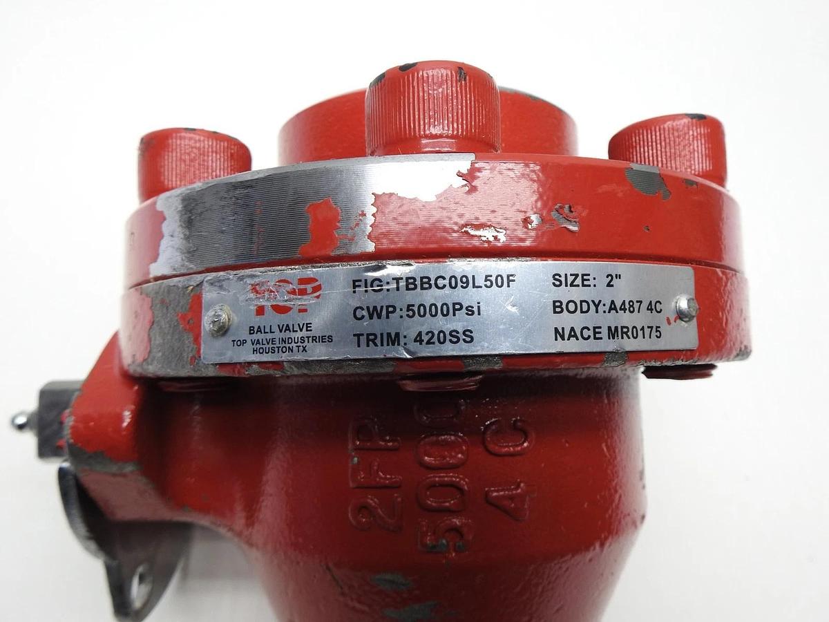 Top Valve Industries 2" TBBC Series (5000Psi, 420SS) A487 4C NACE TBBC09L50F