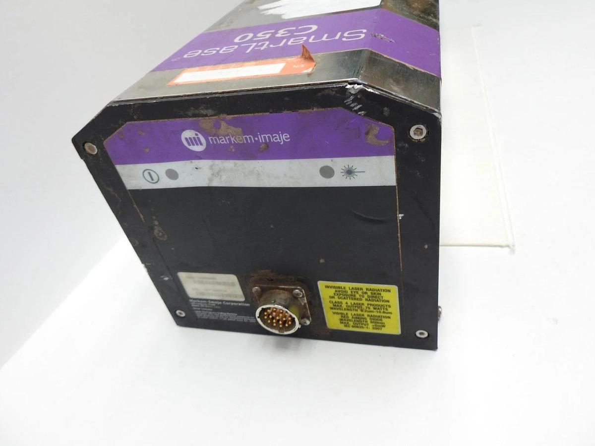 Markem Imaje Smartlase C350 Print Head 10058088, 10058116 -  AS IS UNTESTED