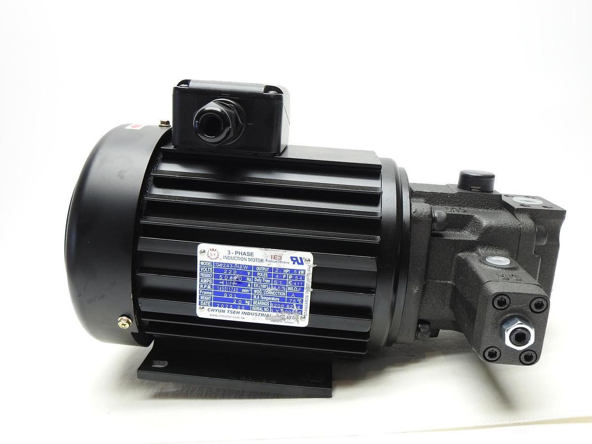 Camel Prevision Hydraulic Pump VCM-SFC-30C-10 Chyun TSEH 2PH Motor  220V, 2HP