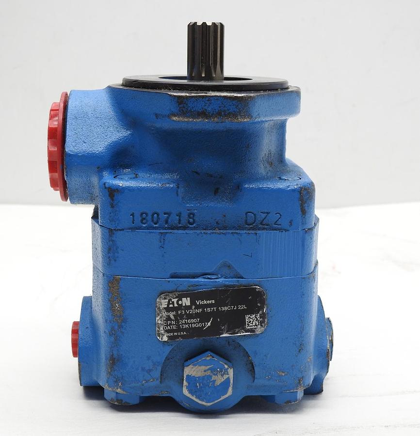 Genuine Eaton Vickers F3-V20NF-1S7T-138C7J-22L V20 Series VANE PUMP - NOB NEW!
