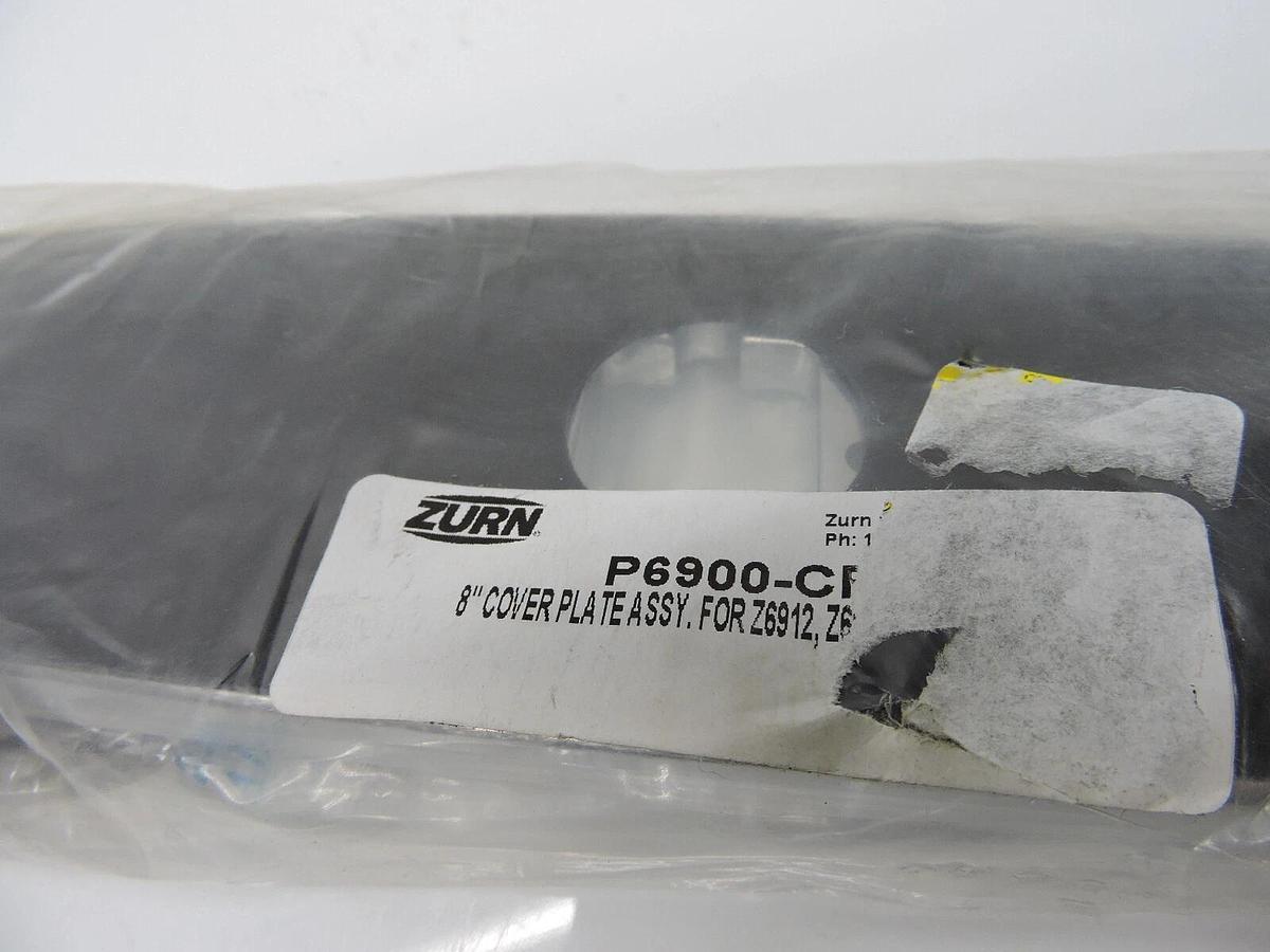 Zurn P6900-Cp8 Cove Plate 8"  Color/Finish: Chrome - NEW!
